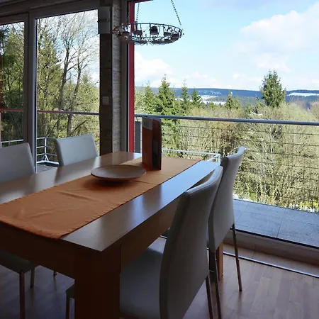 Semesterbostad Ski- Und Wanderurlaub Im Wald Ferienhaus Adlerblick Schnett