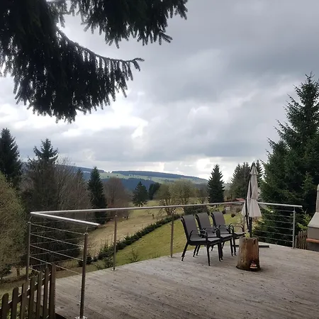 Ski- Und Wanderurlaub Im Wald Ferienhaus Adlerblick Semesterbostad *