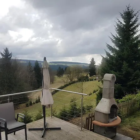 Ski- Und Wanderurlaub Im Wald Ferienhaus Adlerblick Semesterbostad Schnett